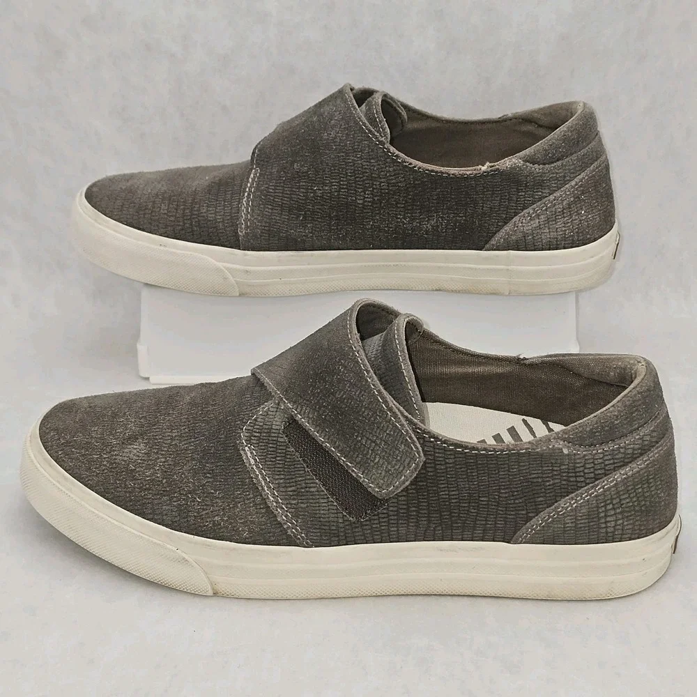 Taos Soul Taupe Embossed Suede EU 40 US 9.5 Women's Sneaker Shoes Arch Support